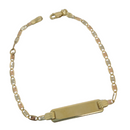 Bracelet bébé 3 tonnes étoile en or jaune 10K BABY-005