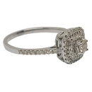 0.45ct Engagement Ring 10k White Gold SR13436