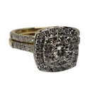 Diamant Bague 1.00ct Or jaune 10k SKR20833-100