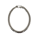 6mm Solid White Gold Miami Cuban Link 10k