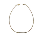 10k singapour 3color gold Ankle chain