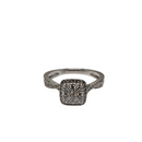 10k 0.36ct Halo diamond Ring