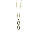 Collier Infinity en or 10k hrt-505