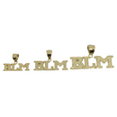 10K Gold BLM Pendant GP-006