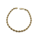 5mm 10k Rope Bracelet