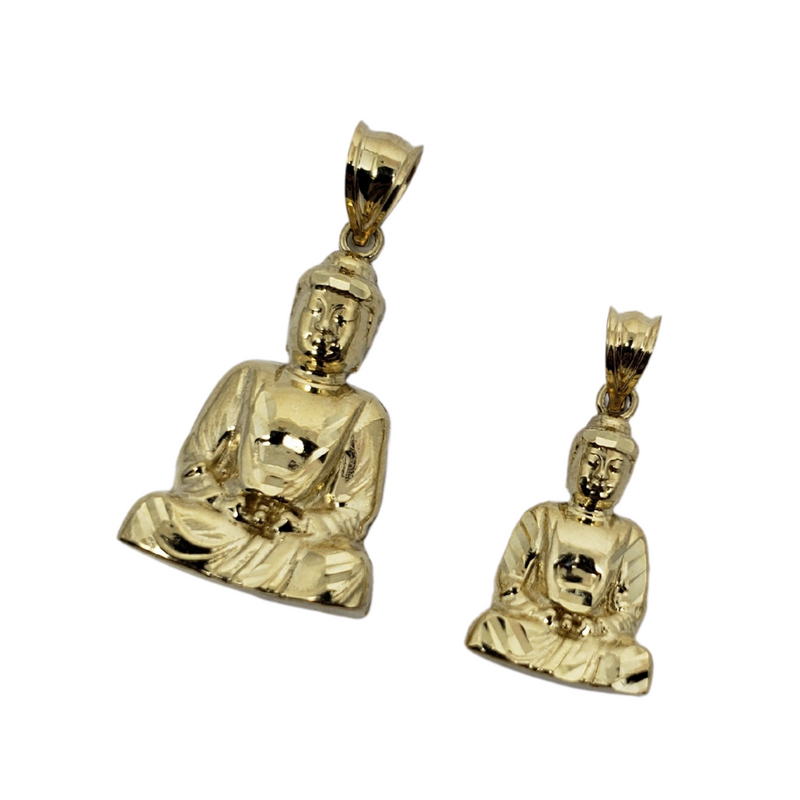 Buddha Pendant 10k Yellow Gold MP-017