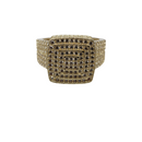 10k Hiphop2 Gold Ring