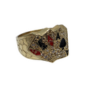 Bague porte-bonheur 10k