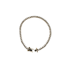 10k 0.73ct Diamonds Tennis Heart Shape Nouveau