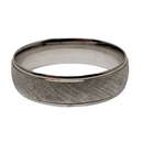 Wedding Band Ring in 10k Yellow & White Gold WGB-019