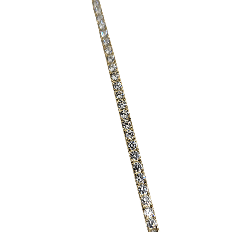10k Zirconia Tennis Bracelet