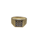 10k Meduse Men Gold Ring