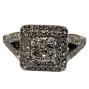 Diamant Bague 0.62ct Or jaune 10k SR 10670