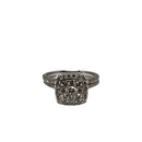 10k 1.00ct Halo Diamond Ring New