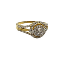 10k 0.50ct Bague de fiançailles