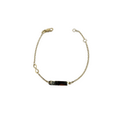 Bracelet bébé en or jaune infini 10k