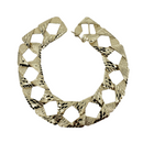 18mm Casting D-Cut Bracelet 10K Yellow Gold Bracelet for Men MCA-050