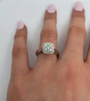 Diamond Sabrina Ring 0.50ct  in 10k White Gold Sabrina-001