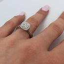 Diamond Sabrina Ring 0.50ct  in 10k White Gold Sabrina-001