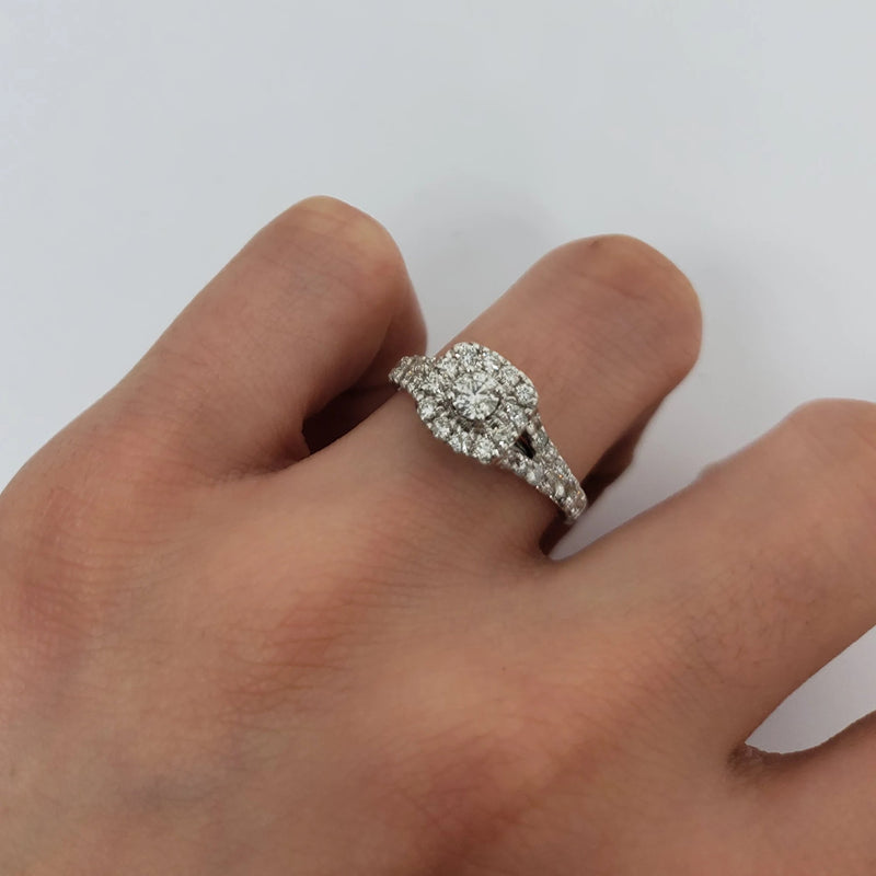 Diamond Catia Ring 1.00ct in 14k White Gold N5 GC-2169991