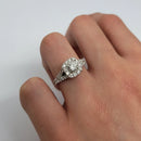 Diamond Catia Ring 1.00ct in 14k White Gold N5 GC-2169991