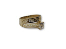 Medusa Double Ring in Gold for Women 10K WCR007