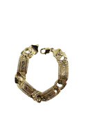 Medusa Bracelet 13.6mm 10k Gold MMB-019