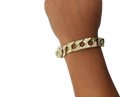 12mm Curb Bracelet 10k Yellow Gold MMB-018