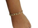 Curb Bracelet 6mm 10k Yellow Gold MMB-011