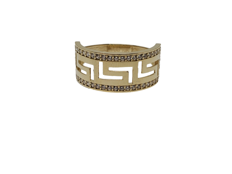 Medusa Gold Ring for Women 10K WR009