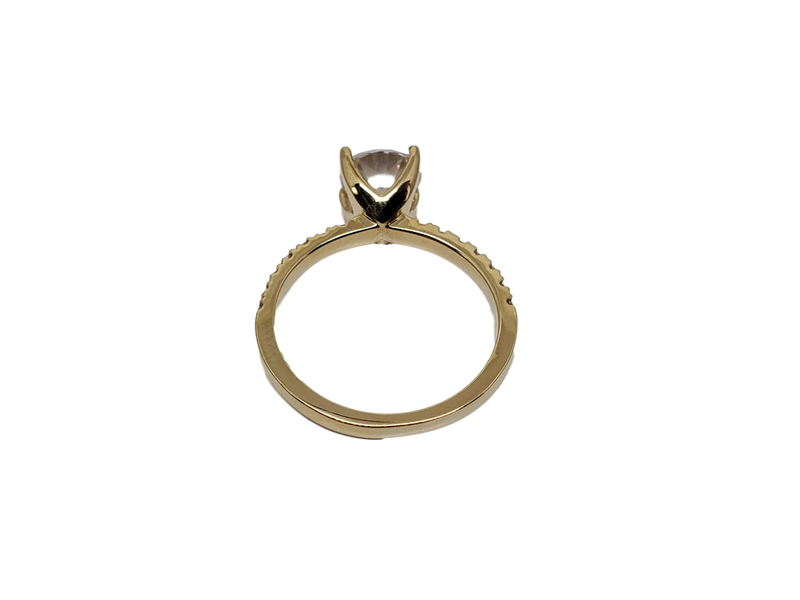Lovely Gold Ring for Women 10K WR002