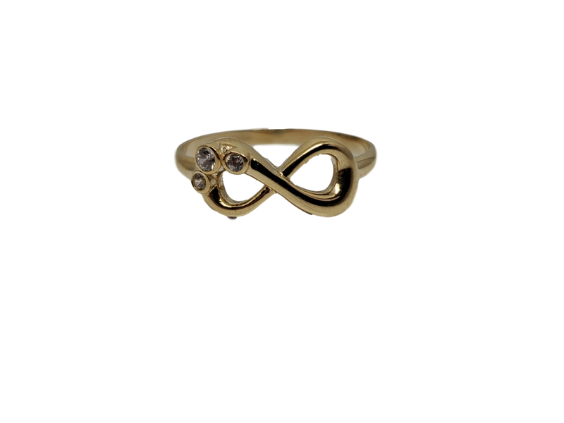 Infinity Gold Ring for Women 10K WR001