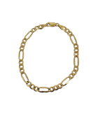 Bracelet Figaro 5mm en or 10k MMB-007