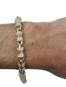 Bracelet 7.5mm 10k Gold MMB-014