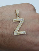 Letter A to Z 0.66CT Letter Diamond Pendant in 10k Gold DP-0015