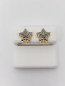 0.45 Star Drip Diamonds 10k Yellow Gold se11876