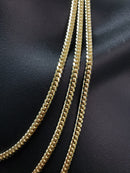 14K 4MM Solid Miami Cuban Link Solid