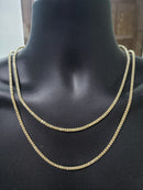 10k Ice chain 3.5mm Diamond Cut 2 tons