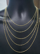 2mm 10k Singapore Chain