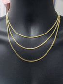 2.5mm 10k Miami Cuban Link Solid/Full