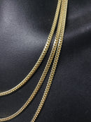 2.75mm 10k Miami Cuban Link Solid/Full