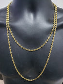 4.5mm 10k  Puff Chain