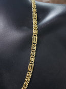 8mm 10k  Puff Chain NEW Style