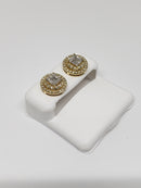 10K 1.00CT Diamond Stud Screw Back Earring DE-044