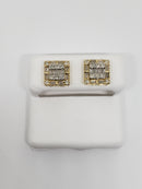 10K 0.30CT Boucle D 'Oreilles avec Vis DE-034