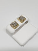 10K 0.30CT Boucle D 'Oreilles avec Vis DE-034