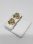 10K 0.20CT Boucle D 'Oreilles avec Vis DE-016