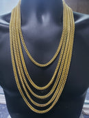 6mm Franco Yellow Gold 10 Karat New