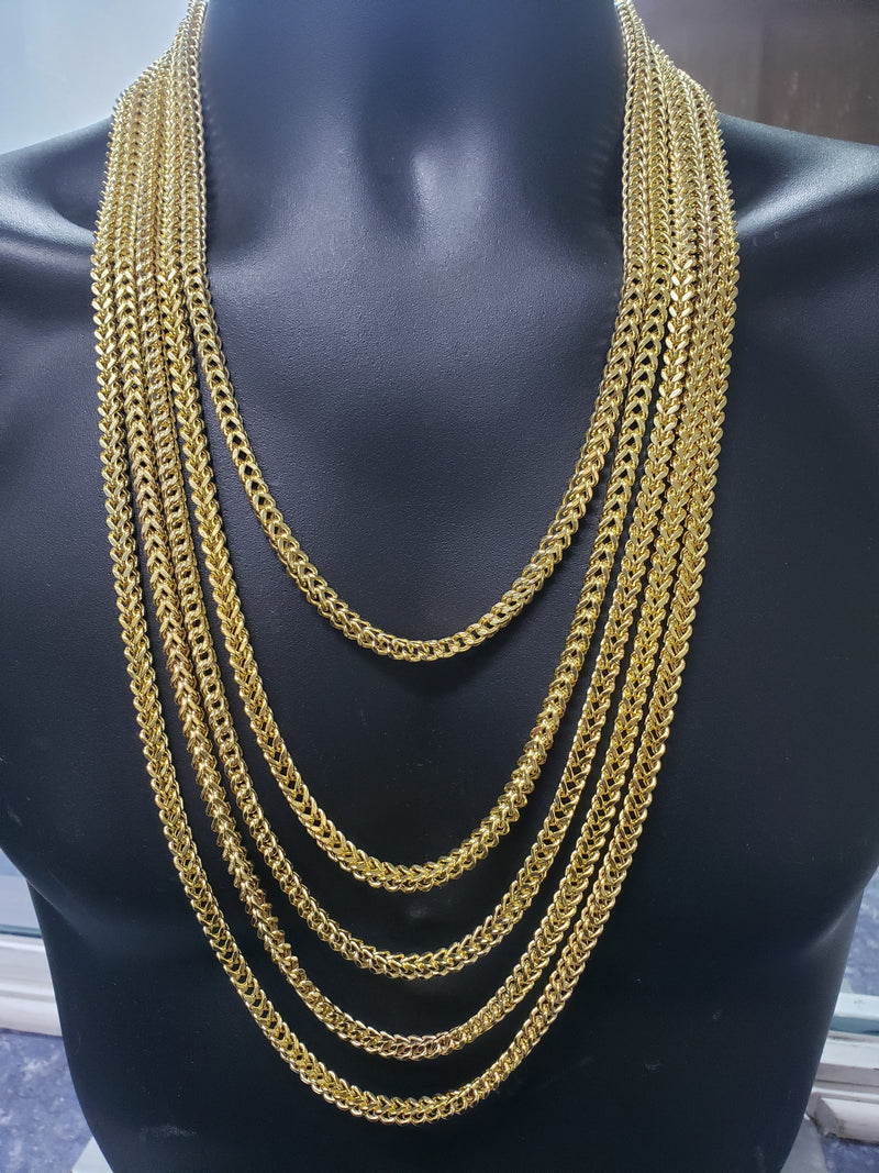 6mm Franco Yellow Gold 10 Karat New