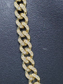 10k 6.70ct Diamonds Miami Cuban Link Solid